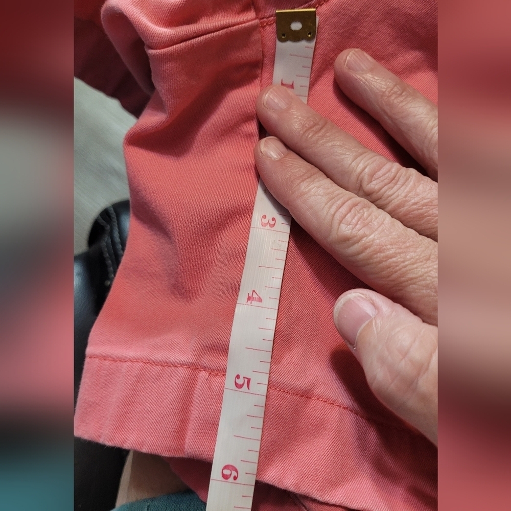 Vineyard Vines Mens Size 33 Breaker Shorts Chino Salmon Pink - Picture 6 of 6